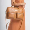 Bolsa de couro grande