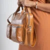 Bolsa de couro grande